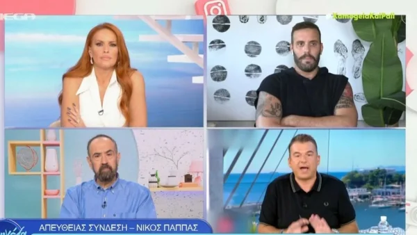 «Αν θέλει ας υψώσει πάλι τη φωνή του, να δω κάτι» - Η απάντηση του Νίκου Παππά στον Γιώργο Λιάγκα