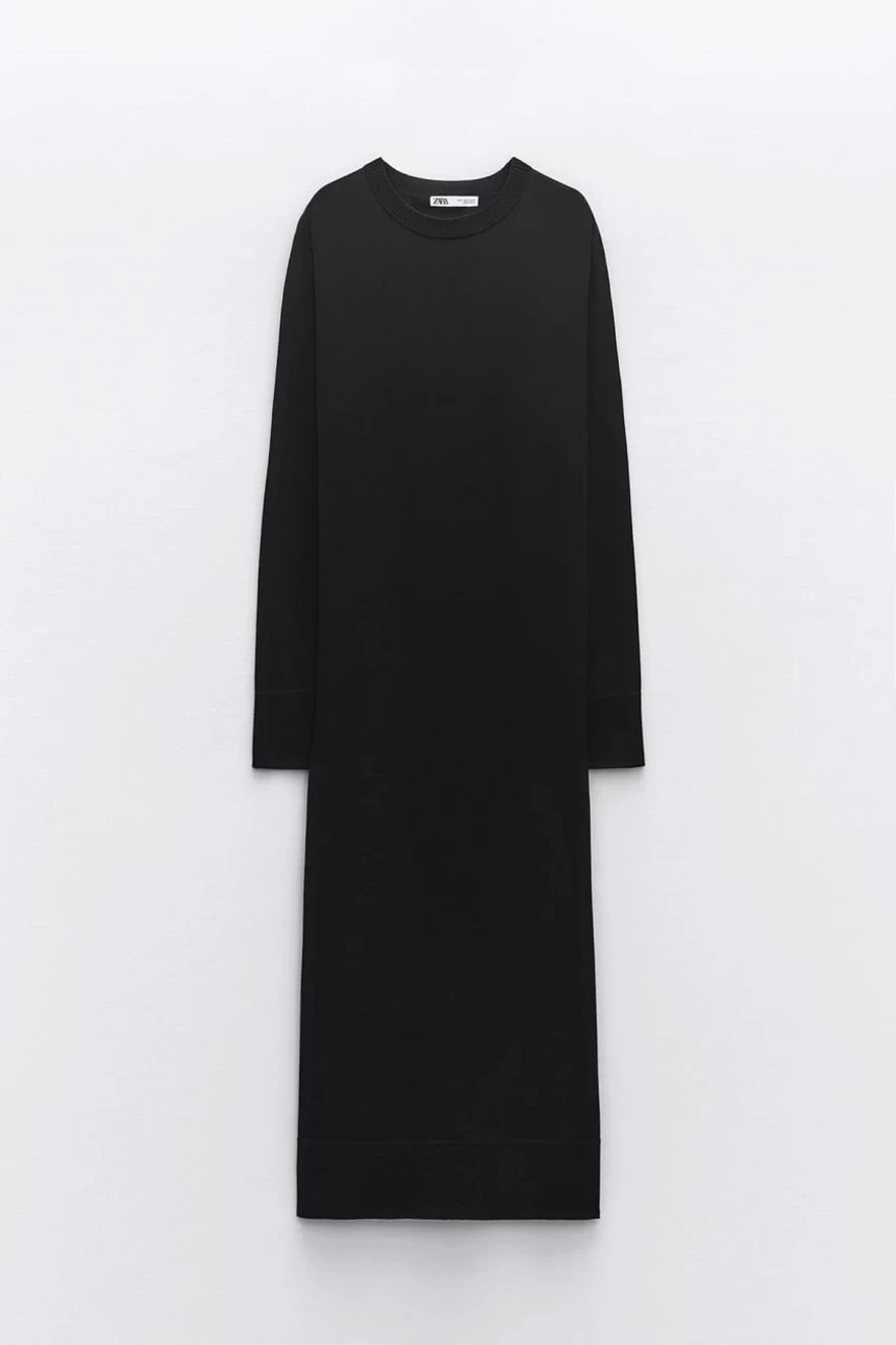 πλεκτό φόρεμα