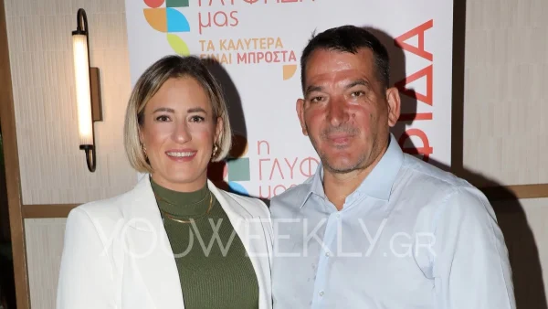 Αφροδίτη Σκαφίδα: Η δημόσια εμφάνιση με τον Πύρρο Δήμα και η φουσκωμένη κοιλίτσα