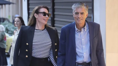 Εκείνη στα μαύρα κι εκείνος στα γκρι - Η τρυφερή ανάρτηση της Τατιάνας Στεφανίδου από την βραδινή της έξοδο στο πλευρό του Νίκου Ευαγγελάτου