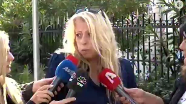 «Ξέρω ότι δεν θα ξαναγυρίσει πίσω...» - Οι πρώτες δηλώσεις της επί 7 χρόνια συντρόφου του Αίαντα Μανθόπουλου στην κηδεία του