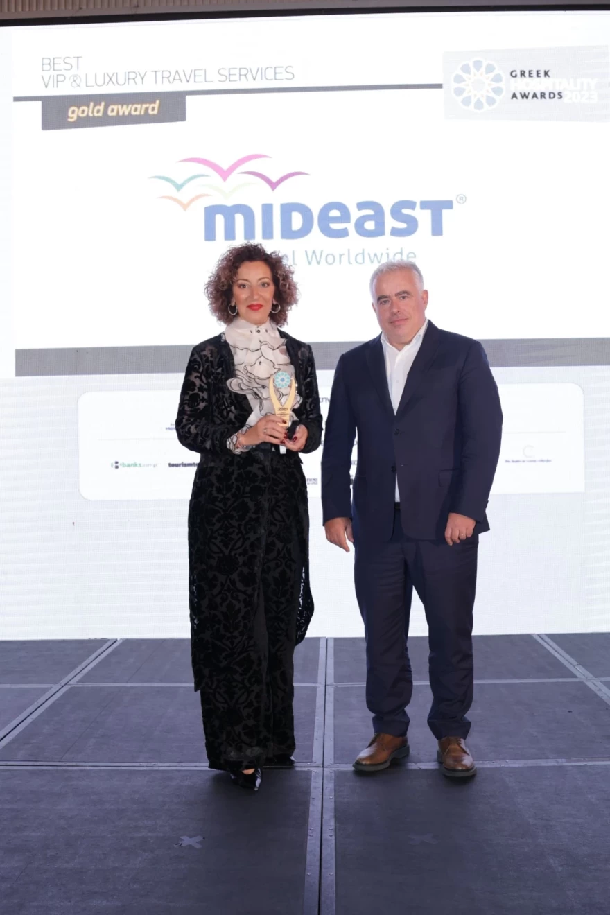 Η Mideast Travel Worldwide στην κορυφή του ελληνικού ταξιδιωτικού κλάδου