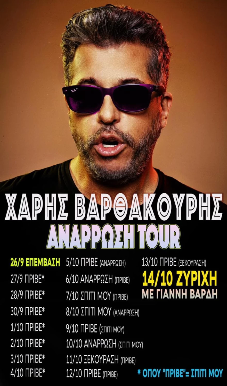 Χάρης Βαρθακούρης επέμβαση