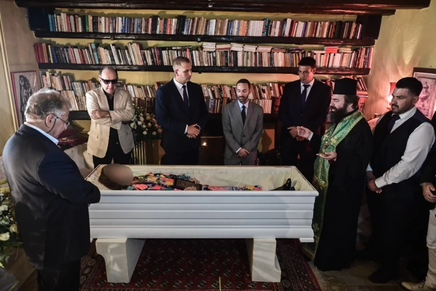 Μαίρη Χρονοπούλου τελετή αποχαιρετισμού