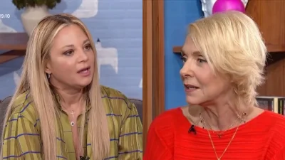 «Με φέρνεις σε αμηχανία» - ''Σάστισε'' η Ναταλία Τσαλίκη με το σχόλιο της Νάνσυ Ζαμπέτογλου στον αέρα του Στούντιο 4