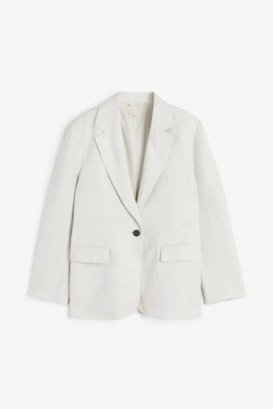 λευκό σακάκι