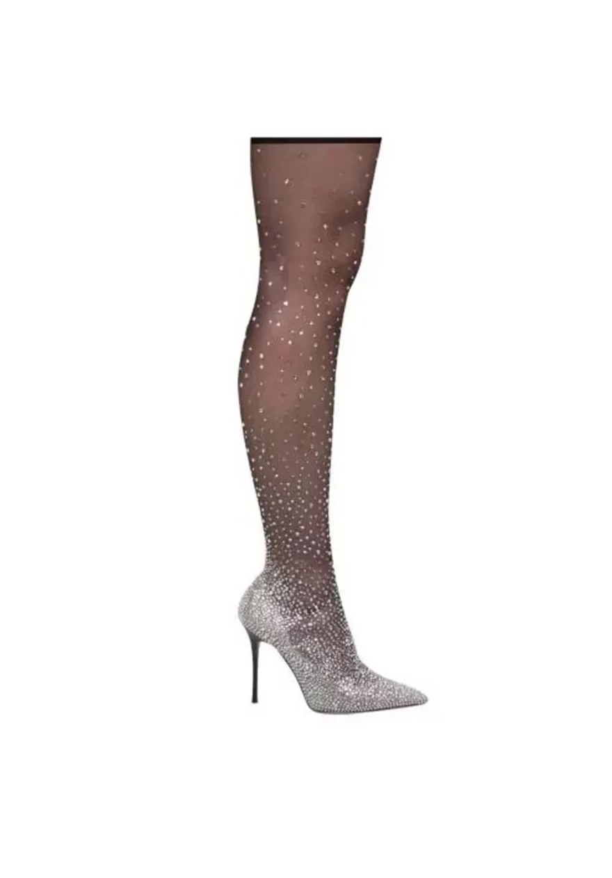 μπότες με στρας