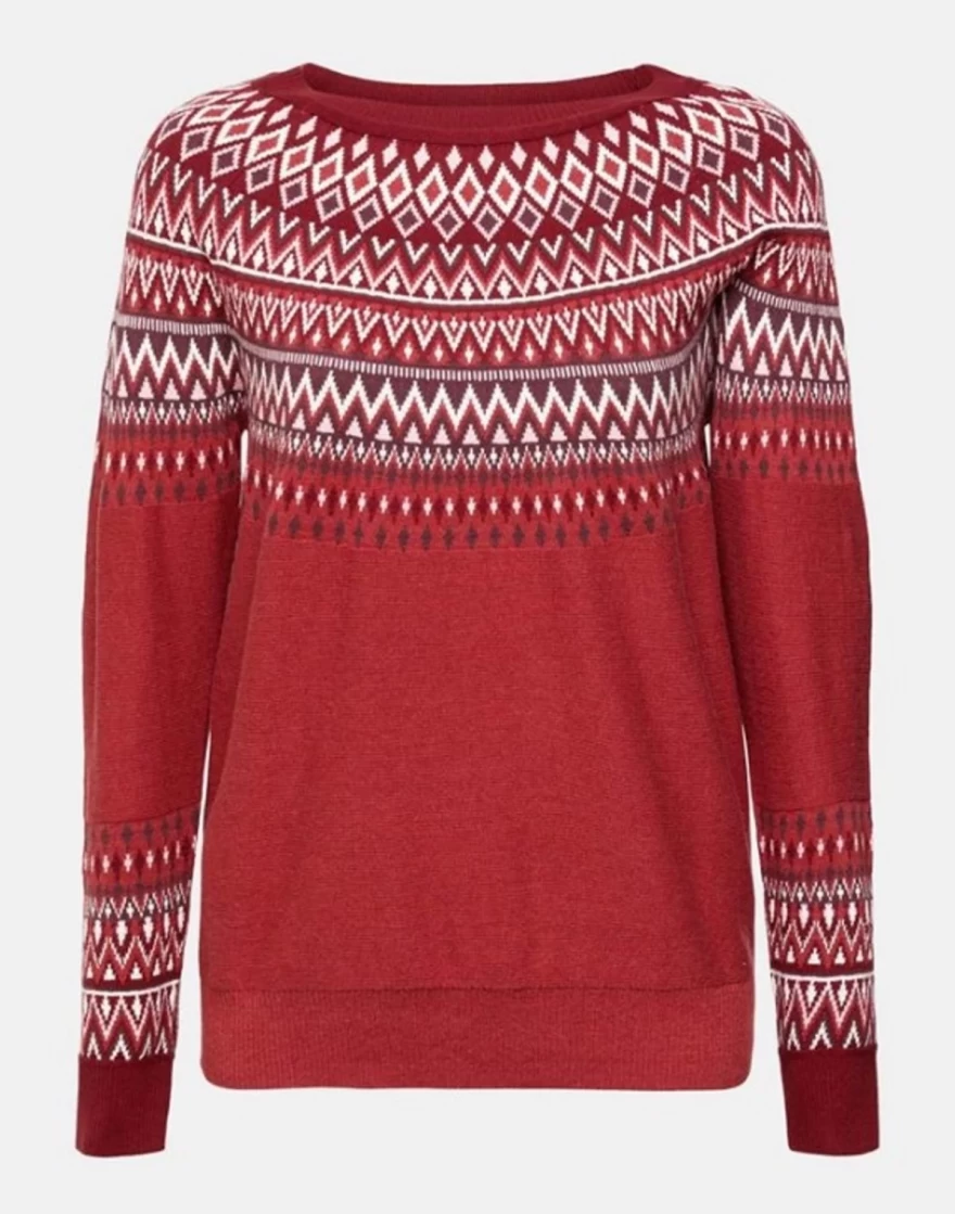 κόκκινο πουλόβερ