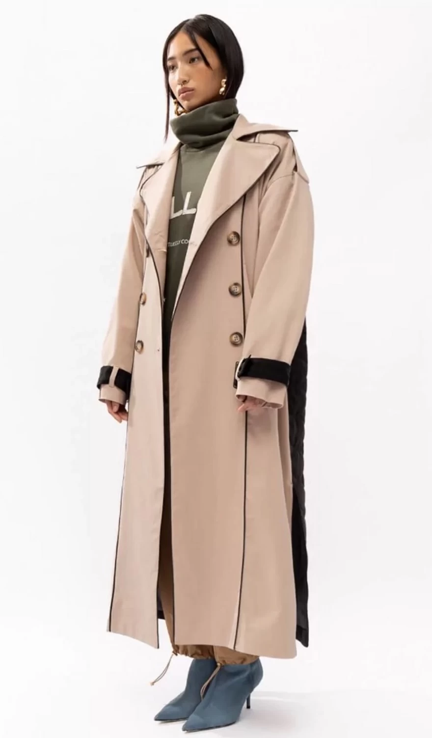 καμπαρντίνα μπεζ