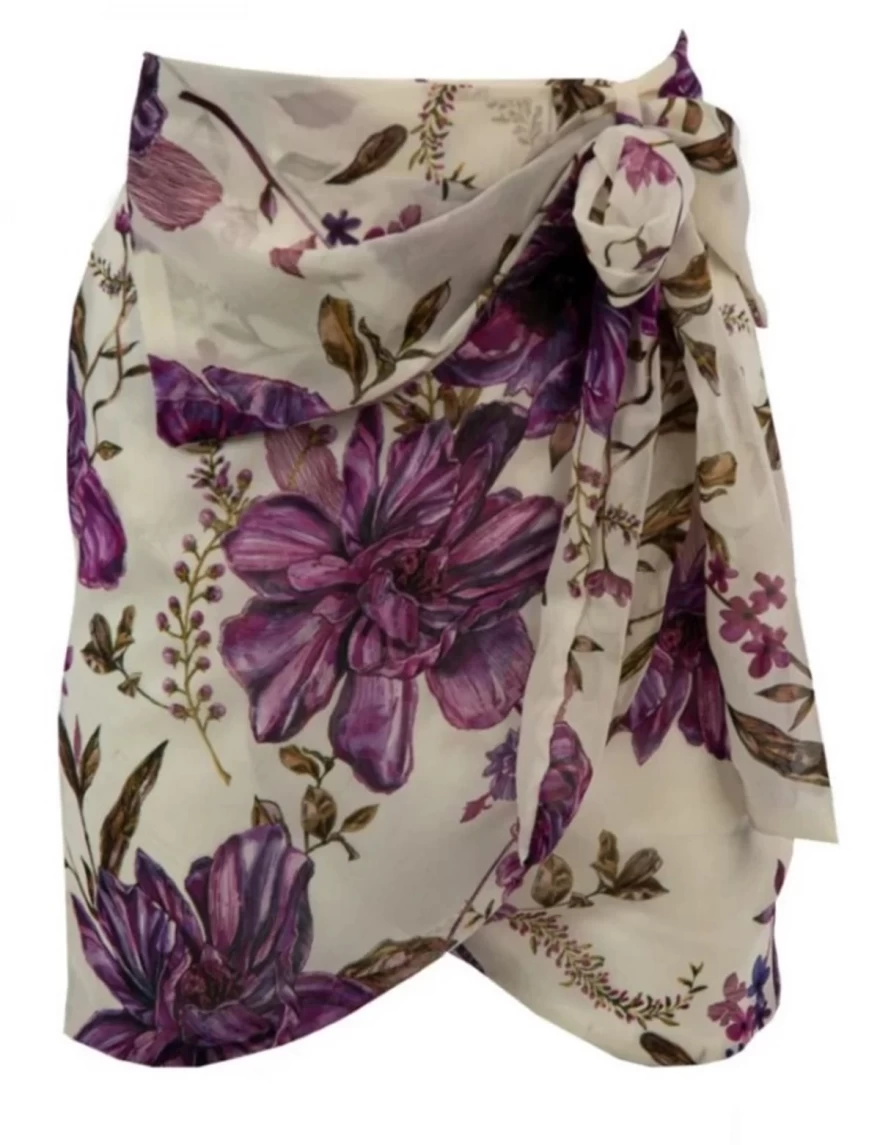 φλοράλ φούστα