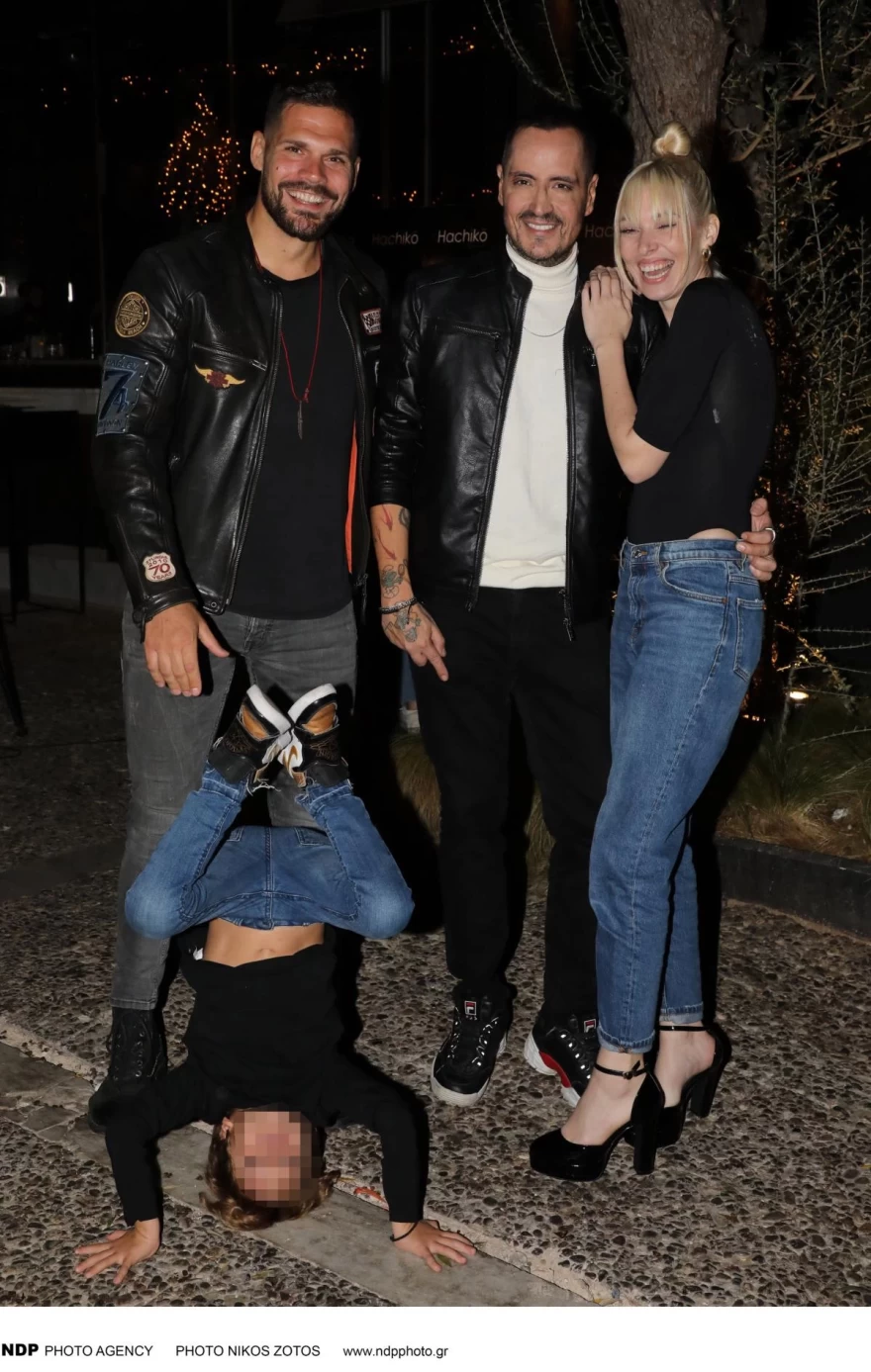 Μικαέλα Φωτιάδη Γιάννης Μπορμπόκης παιδί Νεκτάριος Σκαμνάκης