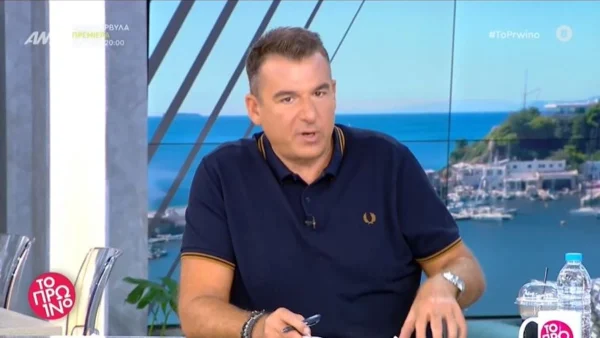 «Θέλω να πω κάτι που αφορά στον ΑΝΤ1 και είναι και τηλεοπτική είδηση...» - Η αναφορά του Λιάγκα στην αποχώρηση του Ποφάντη