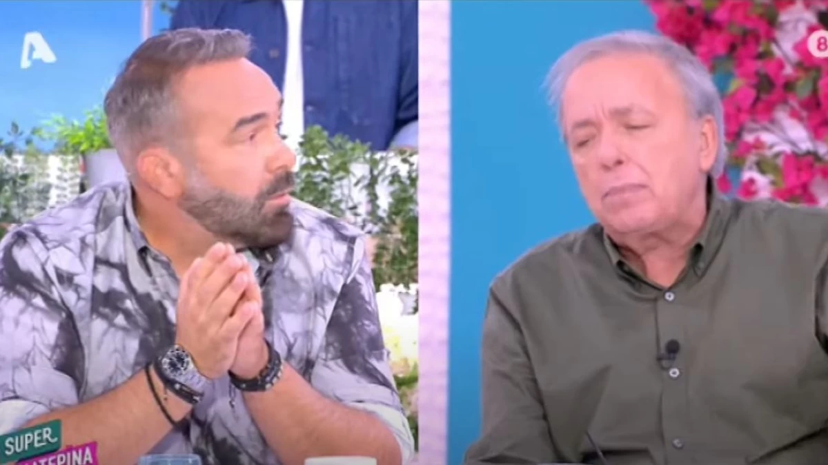 «Δεν είναι ωραίο να λέγεται για καμία γυναίκα...» - Η ενόχληση του Γρηγόρη Γκουντάρα για το σχόλιο του Ανδρέα Μικρούτσικου για την σύζυγό του