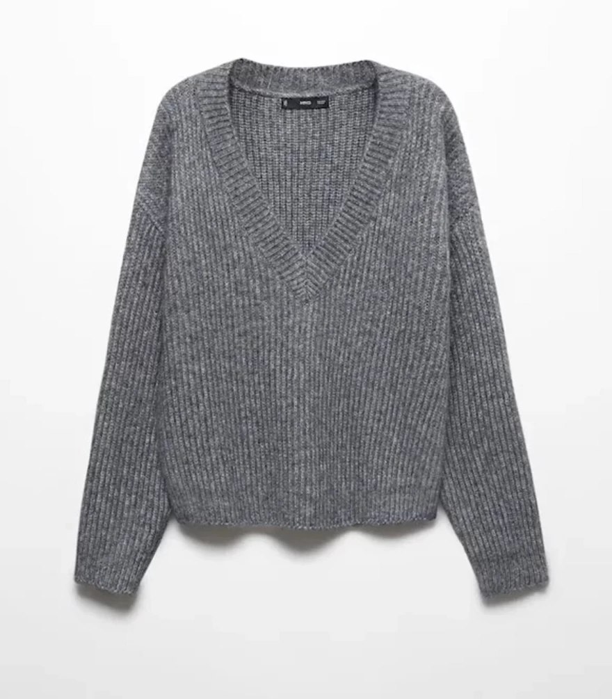 γκρι πουλόβερ