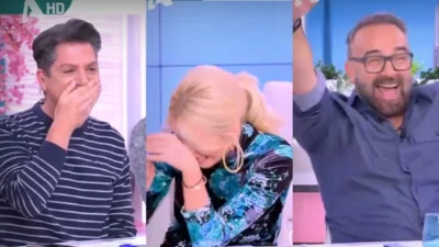 «Θα σου πήγαινε το λεοπάρ! Δεν τα είχα ποτέ με φαντάρο, δε μου έχει τύχει» - Η επική γκάφα της Καινούργιου στον αέρα του Super Κατερίνα