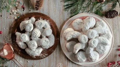 Κουραμπιέδες χωρίς αμύγδαλα: Η απόλυτη Χριστουγεννιάτικη συνταγή