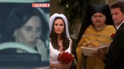 Φιλαράκια: Σε άσχημη ψυχολογική κατάσταση η "σύζυγος" του Μάθιου Πέρι, Κόρτνεϊ Κοξ - Φωτογραφίες από την πρώτη δημόσια εμφάνισή της μετά τον θάνατό του