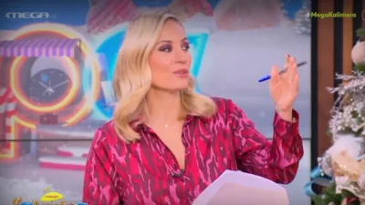 «Έπρεπε να...» - Οι πρώτες δηλώσεις της Ελεονώρας Μελέτη για την ξαφνική αλλαγή ώρας στο Mega Kαλημέρα