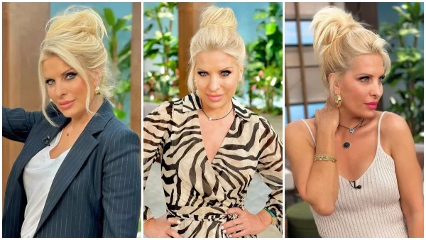 3 κομψά σινιόν της Ελένης Μενεγάκη που θα θέλεις να αντιγράψεις ASAP!