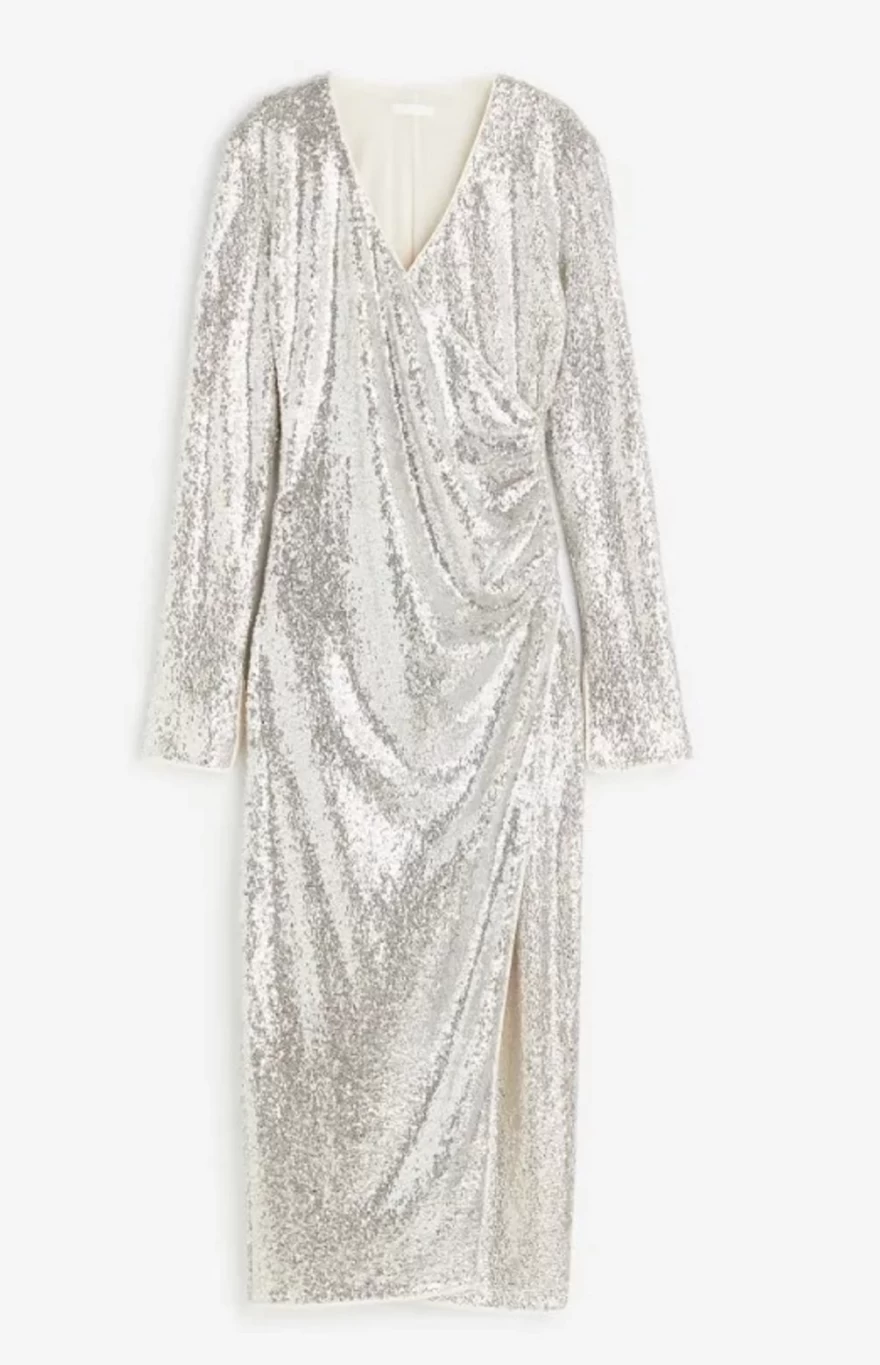 φόρεμα μεταλλιζέ