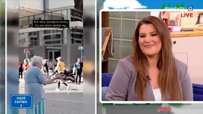 «Ωραία, θα ξεκινήσω τη Δευτέρα έτσι...» - Το συγκινητικό βίντεο που έκανε την Κατερίνα Ζαρίφη να "λυγίσει"