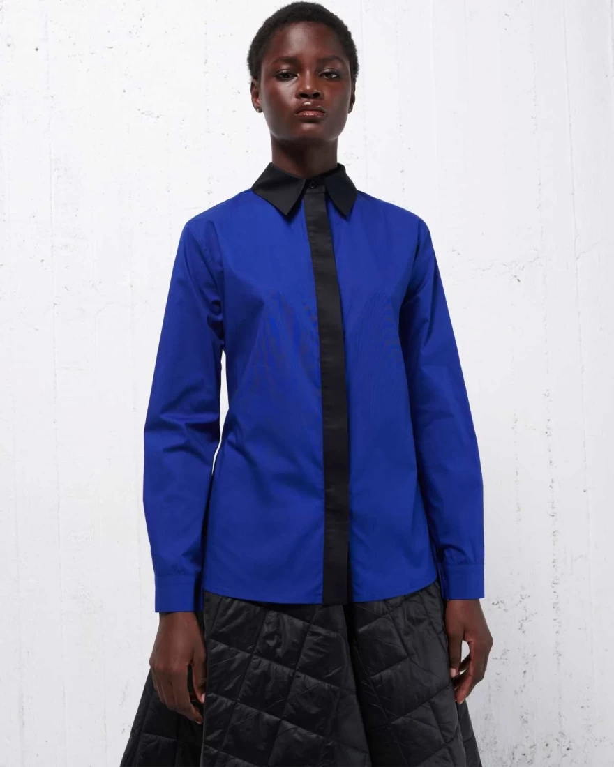 πουκάμισο μπλε