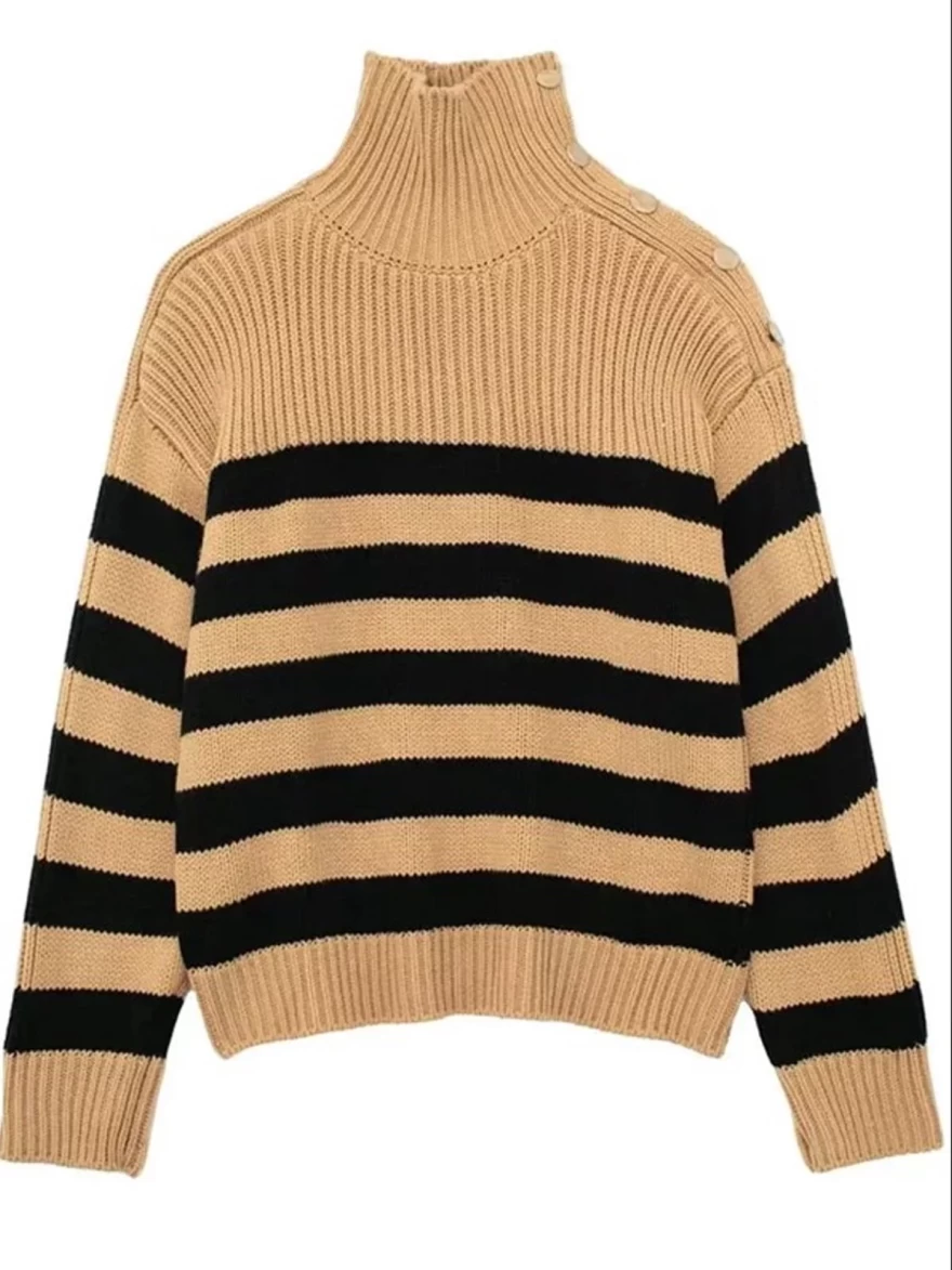 ριγέ πουλόβερ