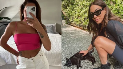 Με τζάκι, μοναστηριακό τραπέζι, τεράστιο καναπέ & φυτά εσωτερικού χώρου - Βγαλμένο από περιοδικό το ζεστό σαλόνι στο σπίτι της Ευρυδίκης Βαλαβάνη