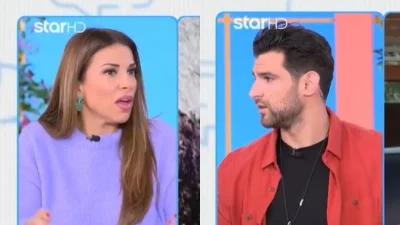 «Τι έχεις κάνει; Πότε;» - Άφωνος ο Ετεοκλής Παύλου με την αποκάλυψη της Ελένης Χατζιδου για την γυμνή φωτογράφιση