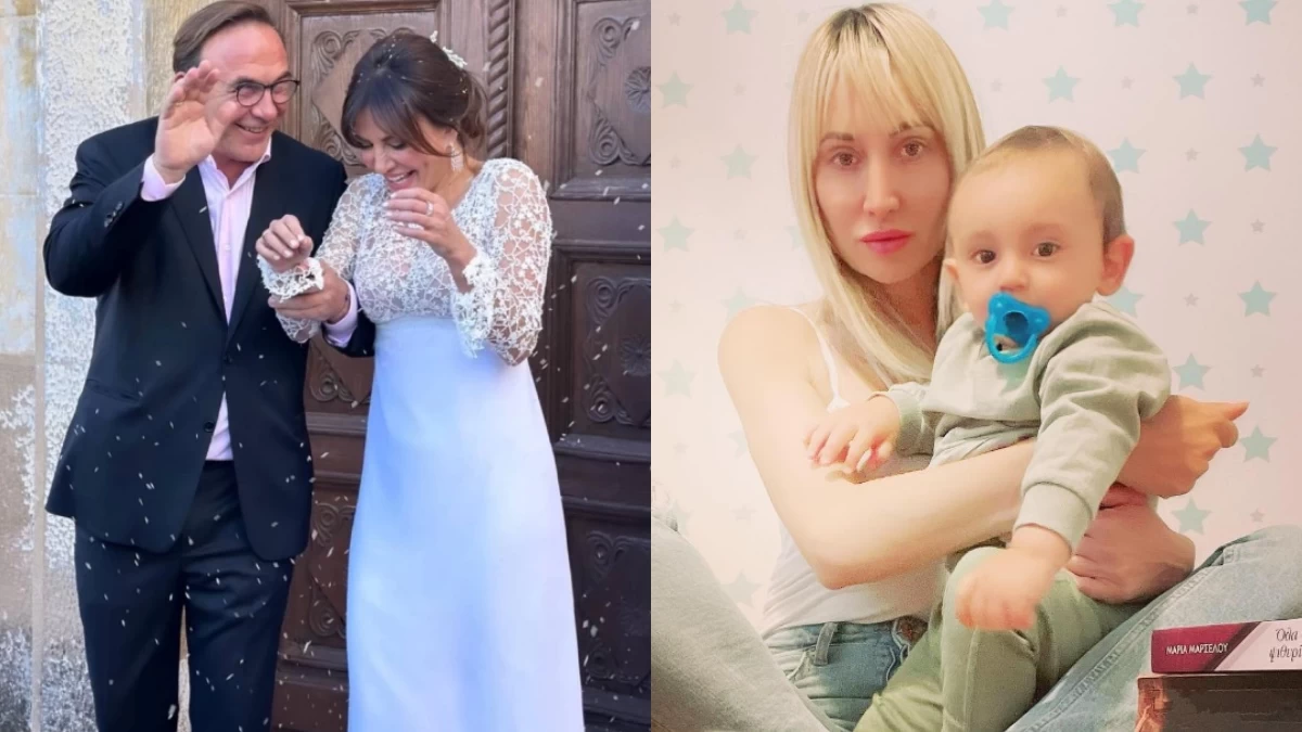 Έκλεψε τις εντυπώσεις ο ανηψιός της Δήμητρας Ματσούκα στη δεξίωση γάμου της - Ο χριστουγεννιάτικος στολισμός και το τεράστιο, λευκό πιάνο στο κέντρο