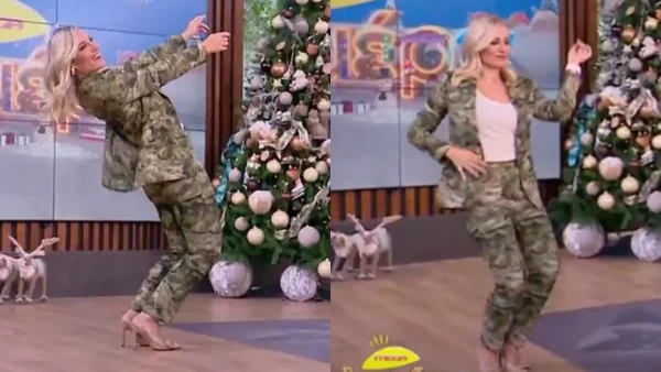 Αναστάτωση στο πλατό του Mega Καλημέρα με τα λικνίσματα της Ελεονώρας Μελέτη - Το ''καυτό'' τσιφτετέλι της