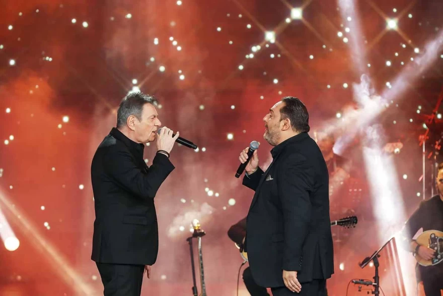 Ο Άγγελος και ο Στέλιος Διονυσίου στο Σπίτι με το MEGA