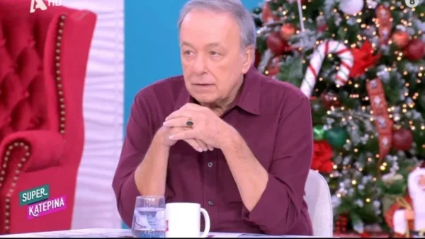 Επέστρεψε στο πλατό του Super Κατερίνα ο Ανδρέας Μικρούτσικος - Τα πρώτα του λόγια