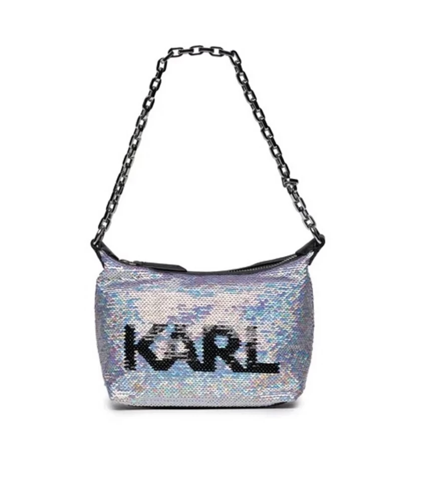 τσάντα ασημί