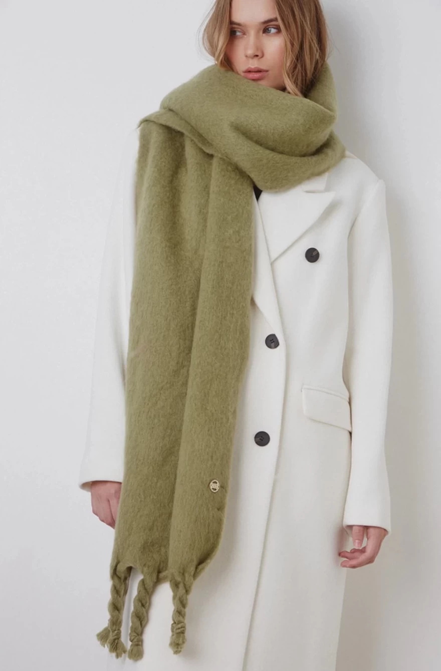 χακί κασκόλ