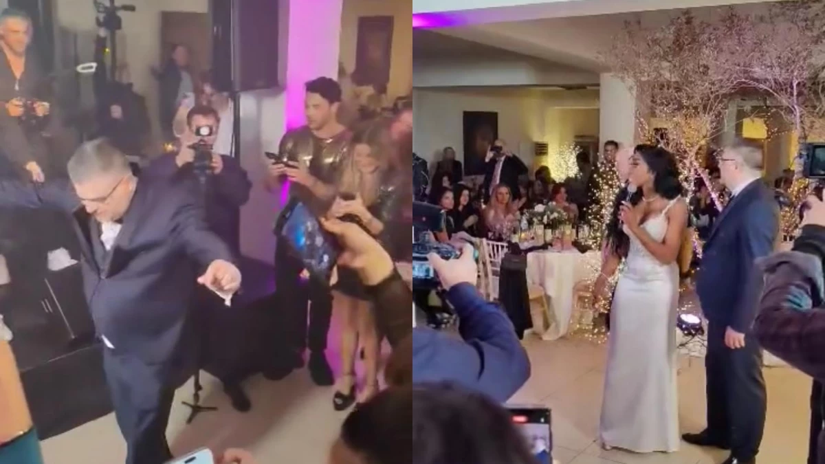 Το ζεϊμπέκικο του Νεκτάριου Λεμονίδη στο γλέντι του γάμου του με την Ελίζαμπεθ Ελέτσι - Δεν έχει κάτσει καθόλου