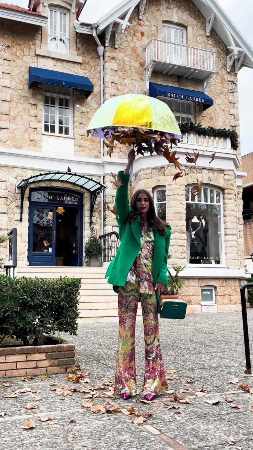 πράσινο παλτό