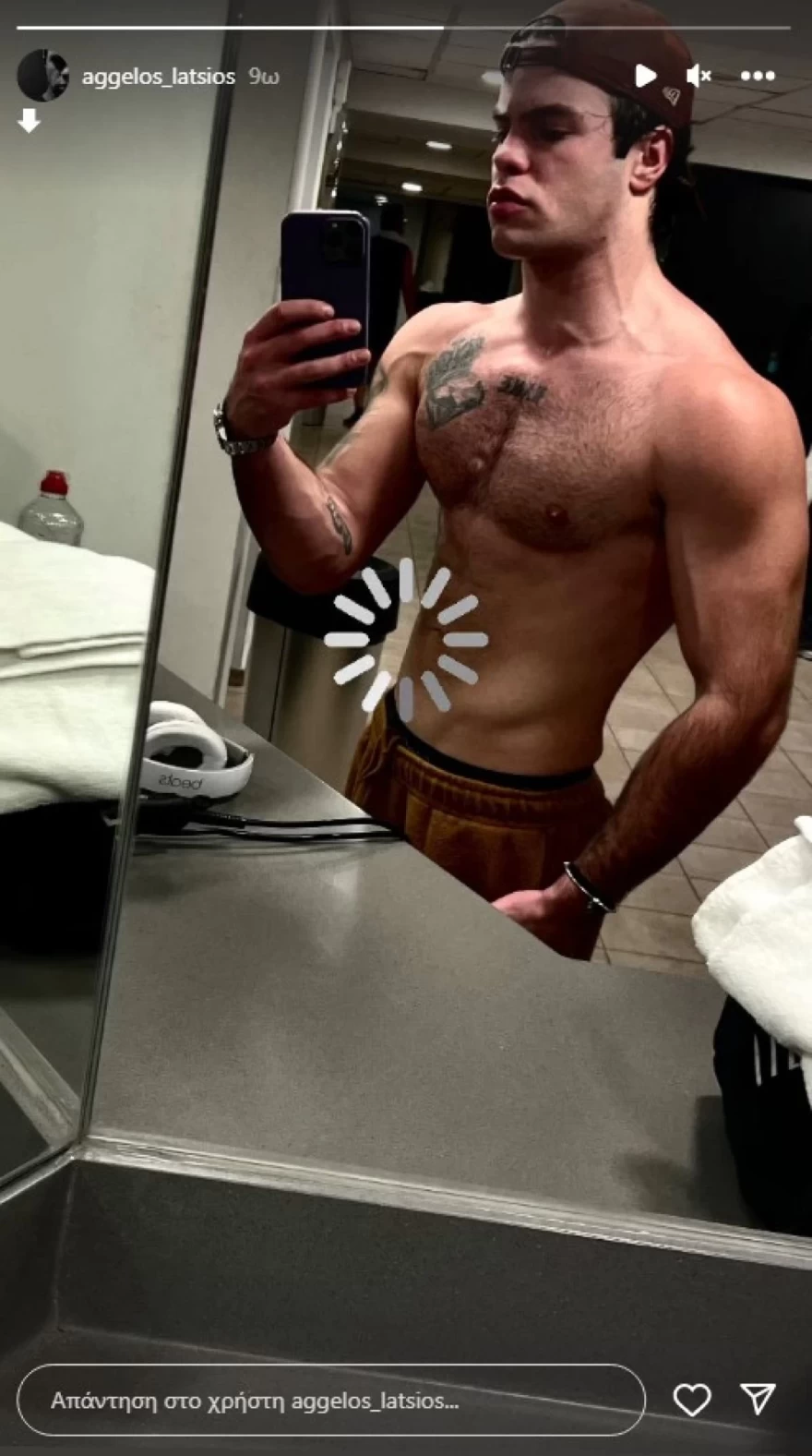 Άγγελος Λάτσιος γυμναστήριο