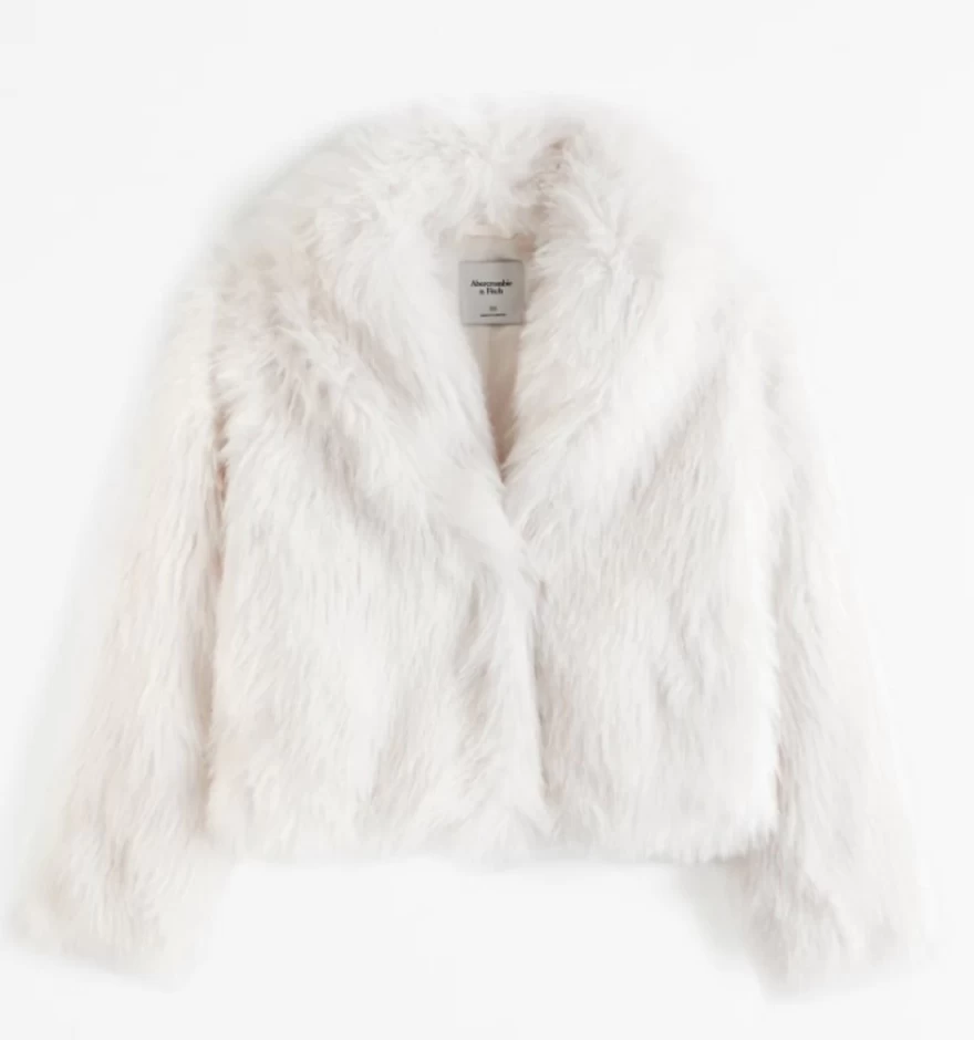 γούνα λευκή