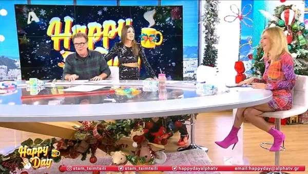 Happy Day: Επέστρεψε στο πλατό ο Δημήτρης Παπανώτας - Ο Φραγκολιάς τον υποδέχτηκε με κράνος μηχανής και γάντια