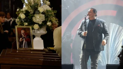 Βασίλης Καρράς: «Νύχτα Ξελογιάστρα» - Με μπουζούκια και τραγούδια το ύστατο χαίρε στο σπουδαίο καλλιτέχνη