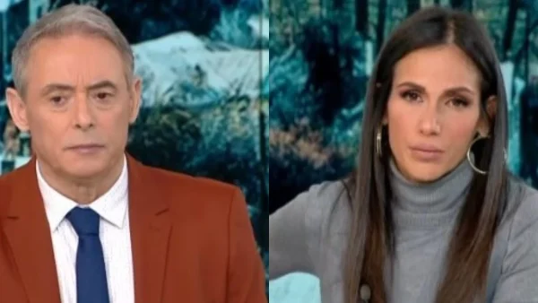 Χαμός στο πλατό του "Κοινωνία ώρα Mega" με τη φωτογραφία, που προβλήθηκε: Η αμηχανία του Ιορδάνη Χασαπόπουλου