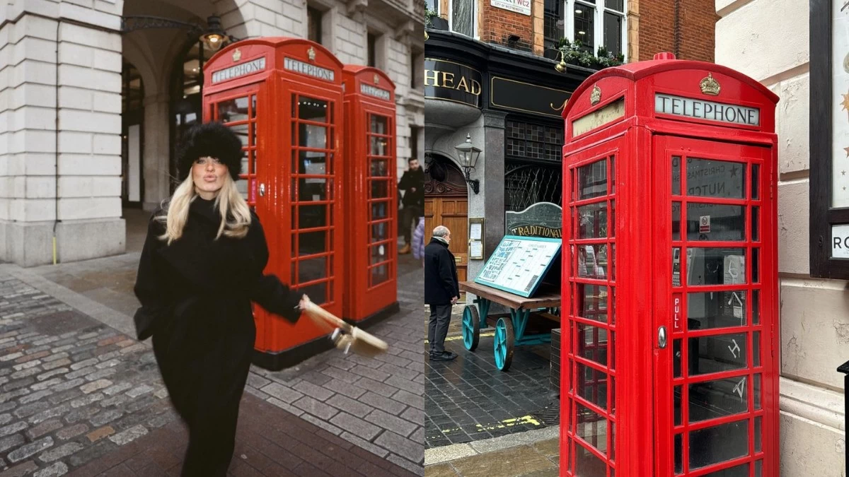 Κόνι Μεταξά: Χριστούγεννα στο Λονδίνο με τον Μάριο Καπότση - Οι συγκλονιστικές φωτογραφίες και το μίνι χρυσό φόρεμά της