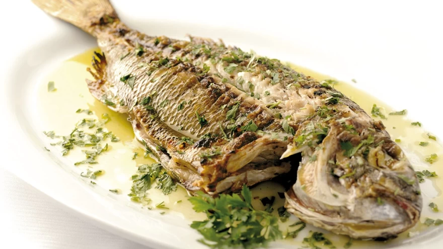 ψητό ψάρι