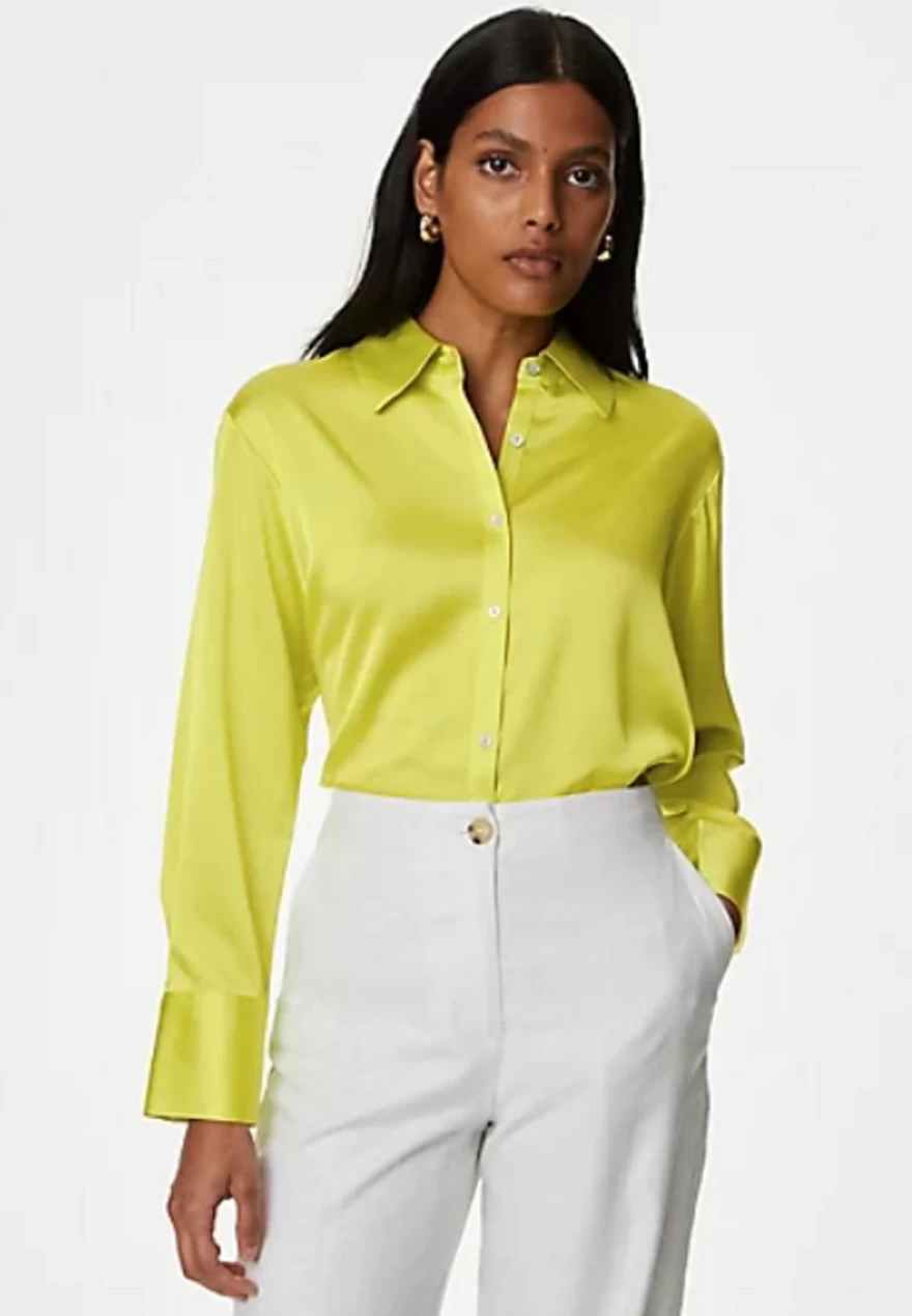 κίτρινο πουκάμισο