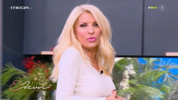 «Μπαίνω στην ωραία μου φούστα...» - Η δημόσια εξομολόγηση της Μενεγάκη για τα κιλά της στον αέρα της εκπομπής "Ελένη"