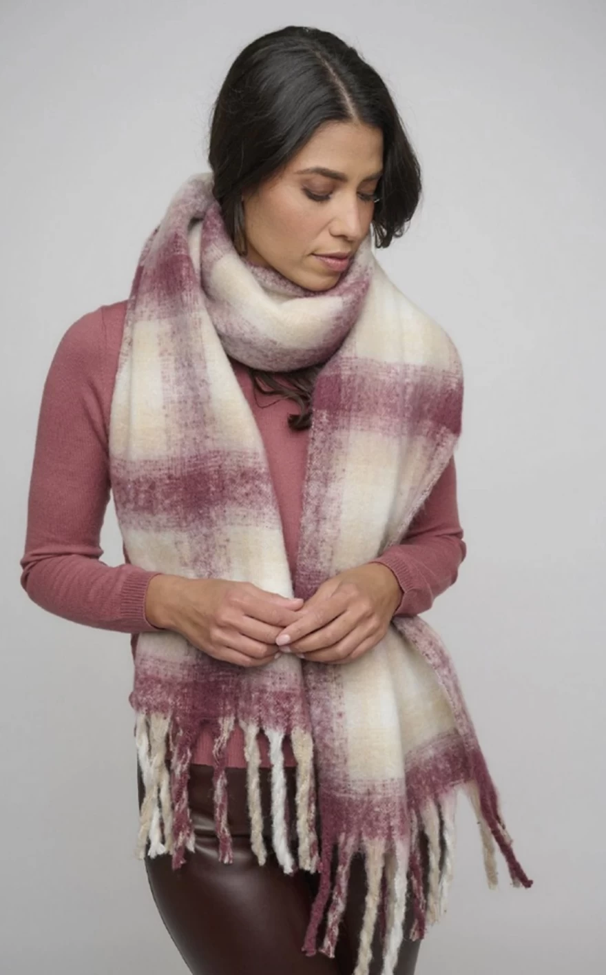 καρό κασκόλ