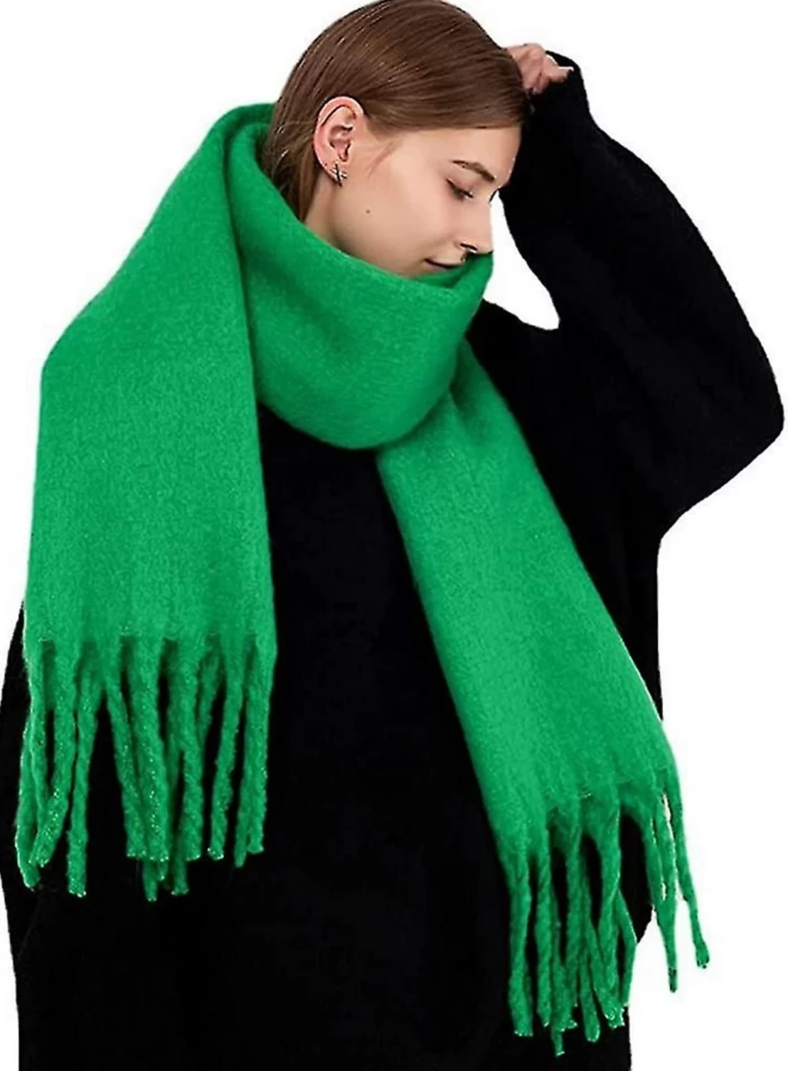 πράσινο κασκόλ