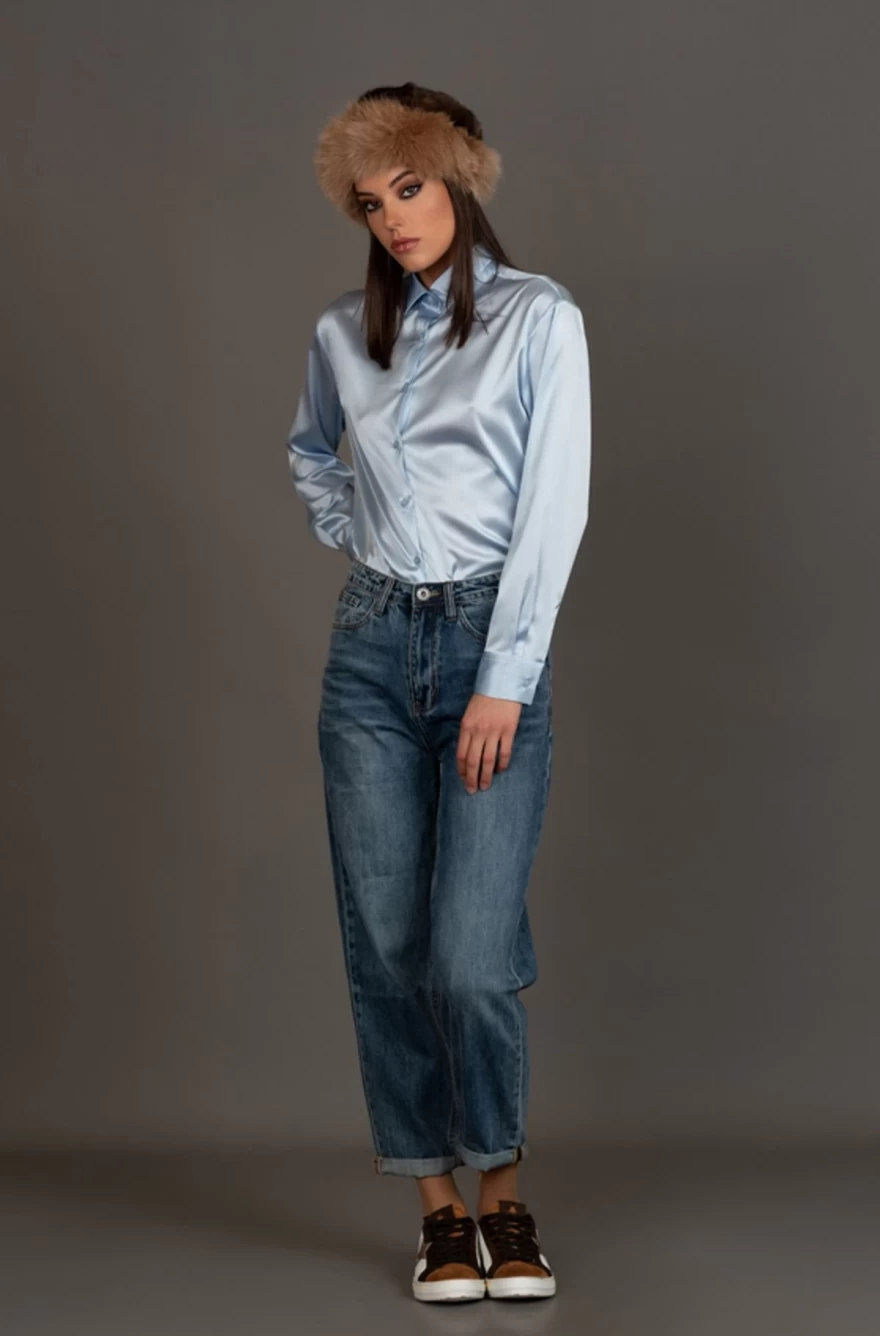 γαλάζιο πουκάμισο