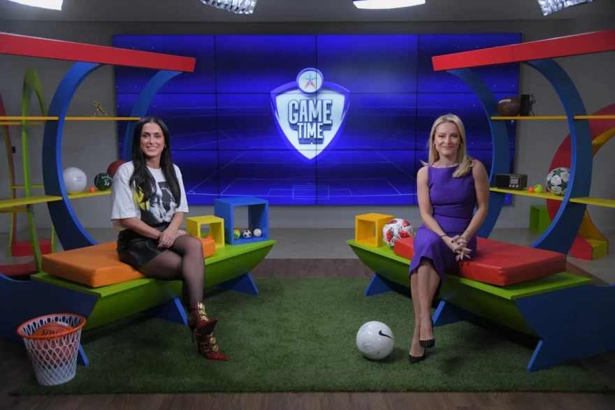 H Χριστίνα Σάλτη στο GAME TIME